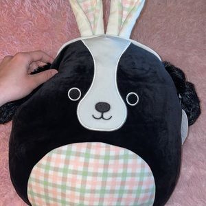 NWT Squishmallow Nathaniel Easter bunny dog Easter plush soft collectible cute